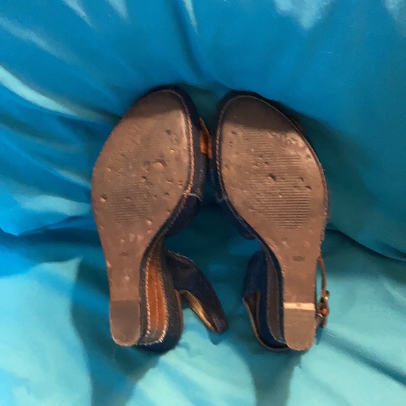 Guess denium wedge sandals - Picture 5 of 6